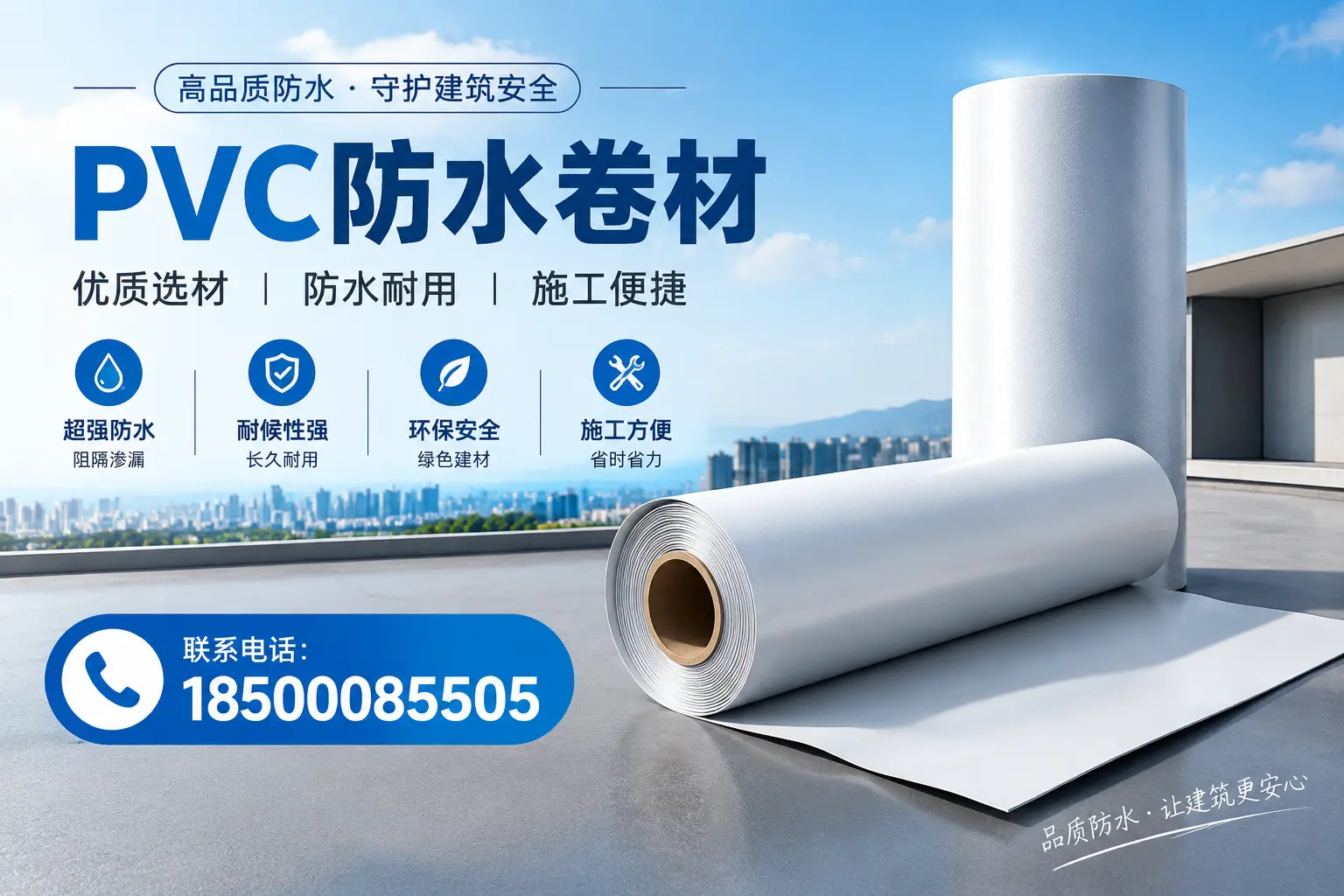 如何评估PVC防水卷材的性价比?兰州消费者必读